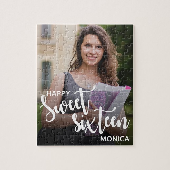 Happy Sweet Personalizado 16 | Quebra-cabeça de an (Vertical)