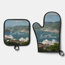 Harbor em Ruas. Thomas Ilhas Virgens dos EUA