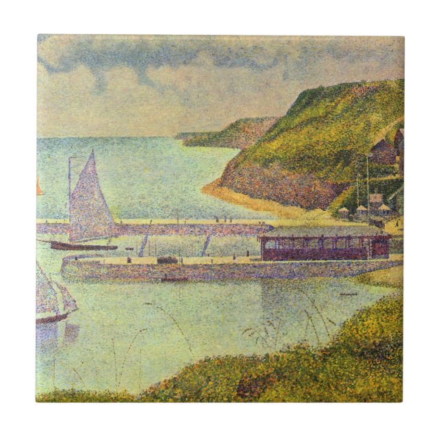 Harbour Port-en-Bessin High Tide, por Georges Seur (Frente)