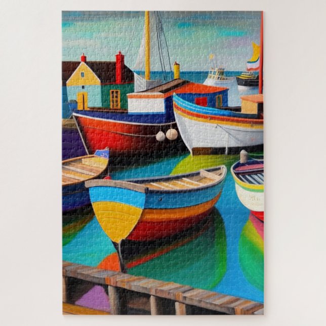 Harbourside 1014, peça de Jigsera Quebra-cabeça (Vertical)