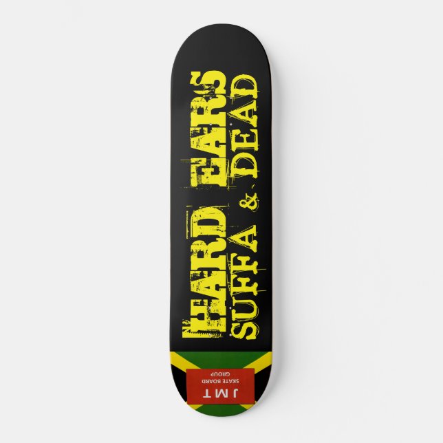 HARD EARS Skateboard (Frente)
