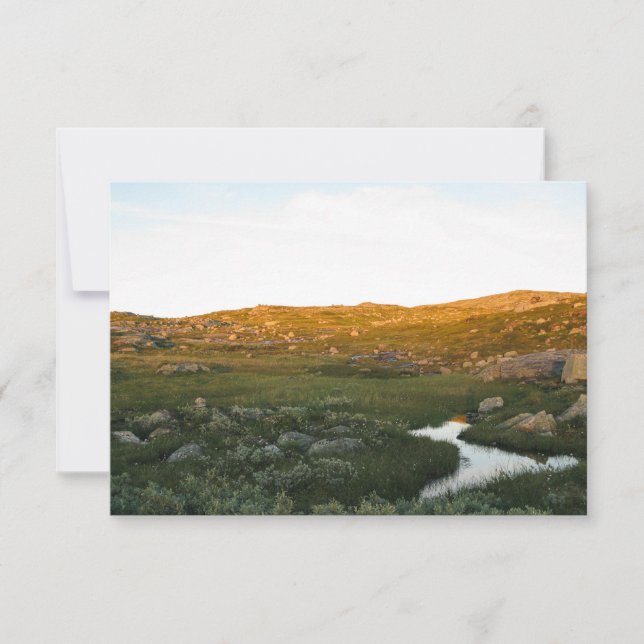 Hardangervidda Norway Card (Frente)