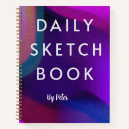 Hardcover Sketchbook with bright colors