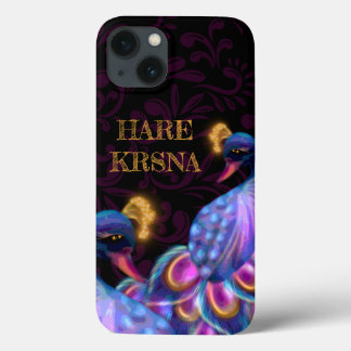 Hare Krishna art - Divino belo pavão