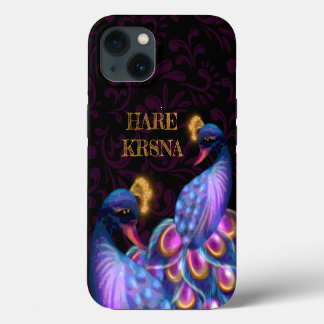 Hare Krishna art - Divino belo pavão