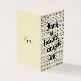 Hark, o Sing dos Anjos Herald