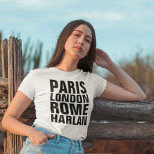 HARLAN KENTUCKY - Camisetas de camiseta para viaja