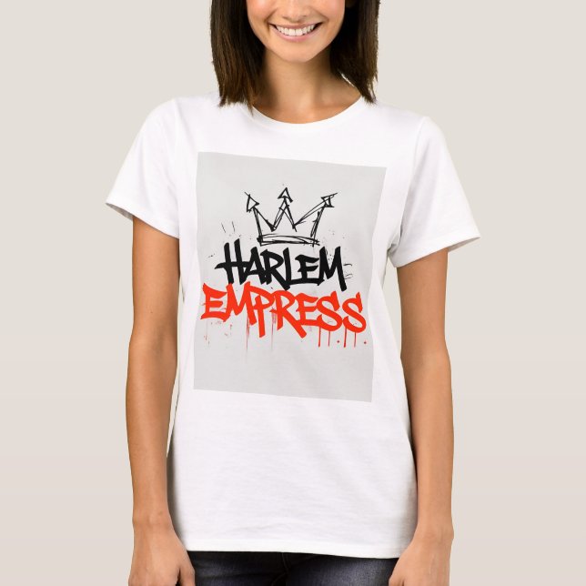 Harlem Empress camiseta feminina clássica premium (Frente)