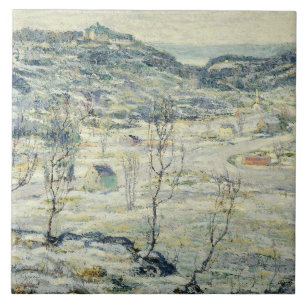 Harlem Valley, no inverno (cena de Nova Iorque)