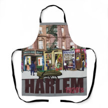 HarlemBizBoom Apron - Cozinhar, Criar, Celebrar