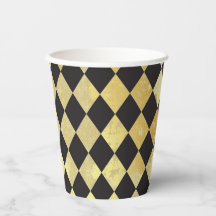 Harlequin, Dourado e preto, aflitos