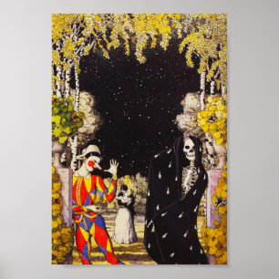 Harlequin e Death Poster