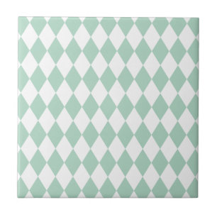 Harlequin Seafoam e branco