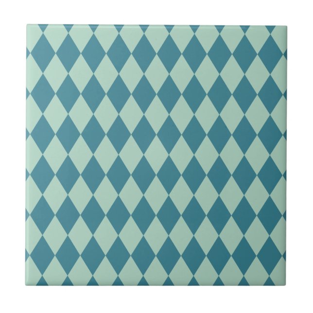 Harlequin Seafoam e cerceta (Frente)