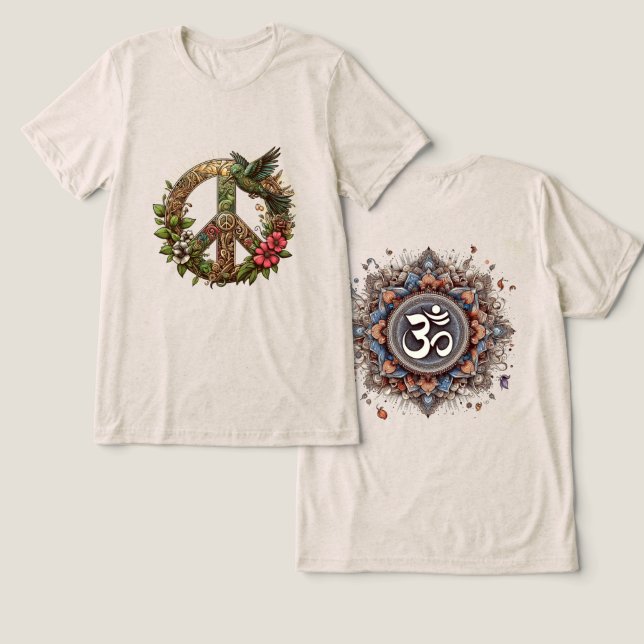 Harmonia Divina: A Mandala ॐ (Design Frente e Verso)
