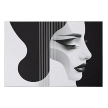 Harmonia em Contraste - Abstrato e Arte de Violão