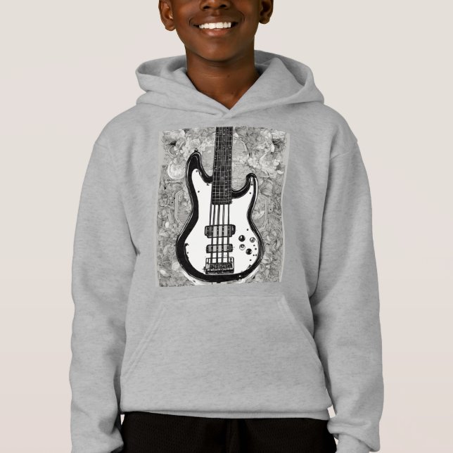 Harmonia em Linhas: Instrumentos Diversos T-Shirt (Frente)