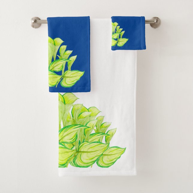 "Harmonia em Verde" num Conjunto de Toalhas de Ban (Insitu)