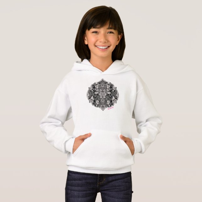Harmonia Floral de Renda (Frente Completa)