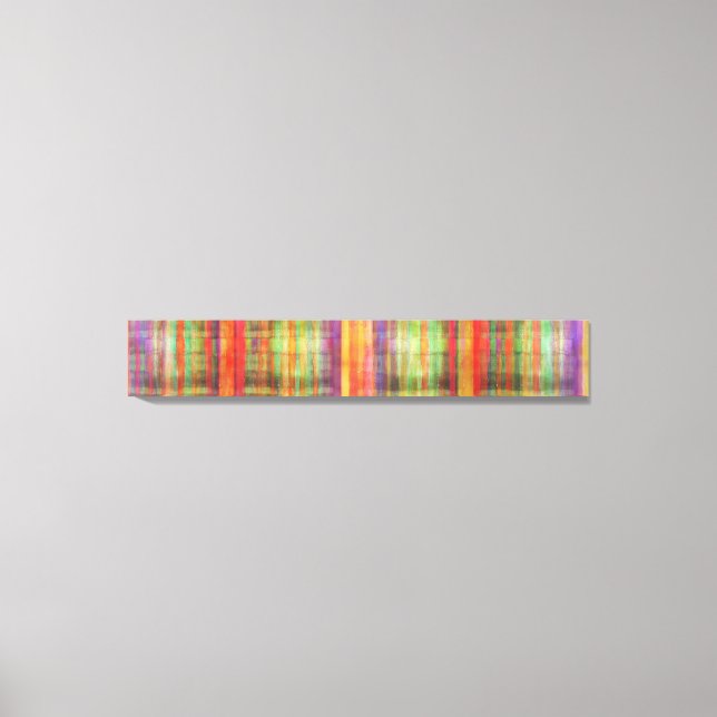 Harmony Stripes Abstrato Modern Art Canvas (Frente)