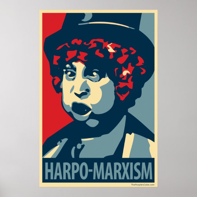 Harpo Marx - Harpo-Marxismo: Poster OHP (Frente)