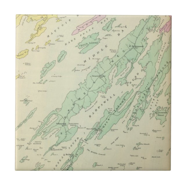 Harpswell, ilhas adjacentes (Frente)