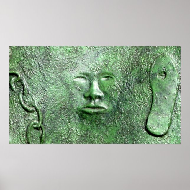 Harriet Tubman em Bronze Poster (Frente)