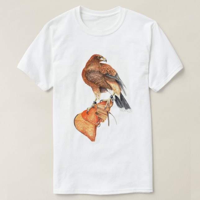 Harris Hawk a camisa de T (Frente do Design)
