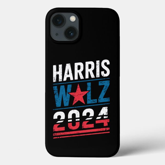 Harris Waltz 2024 Eleição Kamala Harris Tim Waltz (Verso)