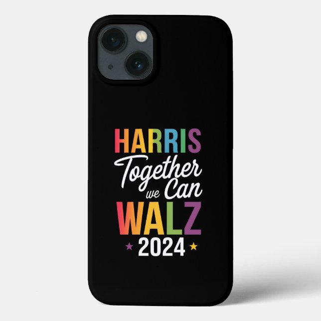 Harris Walz 2024 Kamala Juntos Podemos LGBT (Verso)