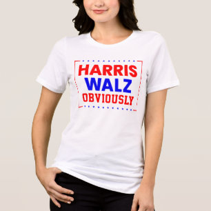 Harris Walz Obviamente Kamala Harris para Presiden