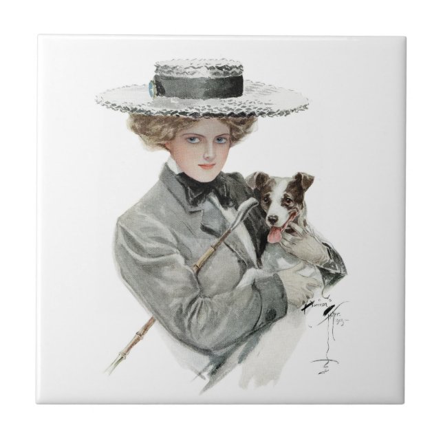 Harrison Fisher Vintage (Frente)