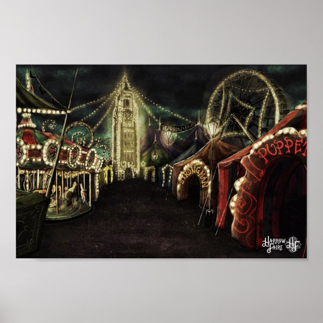 Harrow Faire Poster Impressão (Frente)