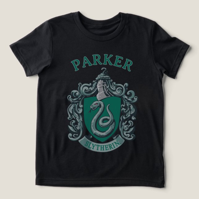 Harry Potter | Brasão de Slytherin Verde (Design frontal)
