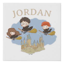 HARRY POTTER™, Hermione, & Ron Fly Over HOGWARTS™