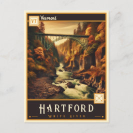 Hartford, Vermont | Cartão Postal Antigo