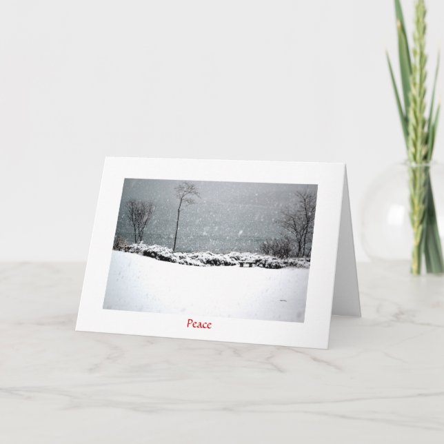 Hartley Mason Park - Cartão de Férias - Paz (Frente)