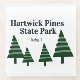 Hartwick Pines Glass Porta copos