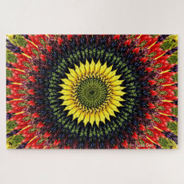 Harvest Sunflower Jigsera Quebra-cabeça