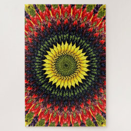 Harvest Sunflower Jigsera Quebra-cabeça