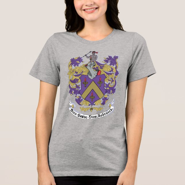 Hasbrouck Coat of Arms Tee Shirt (Frente)