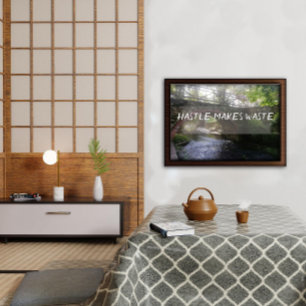 Hastle faz a ponte do provérbio de lixo poster