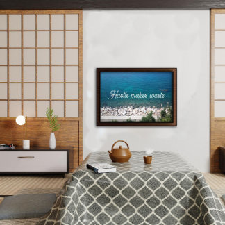 Hastle faz o poster do provérbio de lixo