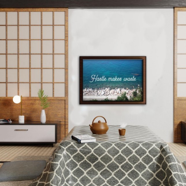 Hastle faz o poster do provérbio de lixo (Criador carregado)