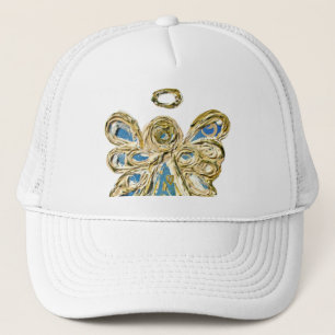 Hat ou Boné de Arte Personalizada do Angel Blue Gu