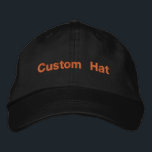 Hat Personalizado Boné Texto Impresso Homens Legai<br><div class="desc">Criar um chapéu personalizado com texto impresso para um olhar elegante, adequado para homens e mulheres. Texto: Insira o texto desejado no chapéu. Escolha uma mensagem adequada ao tema elegante, como um nome, monograma ou uma palavra/frase significativa.</div>