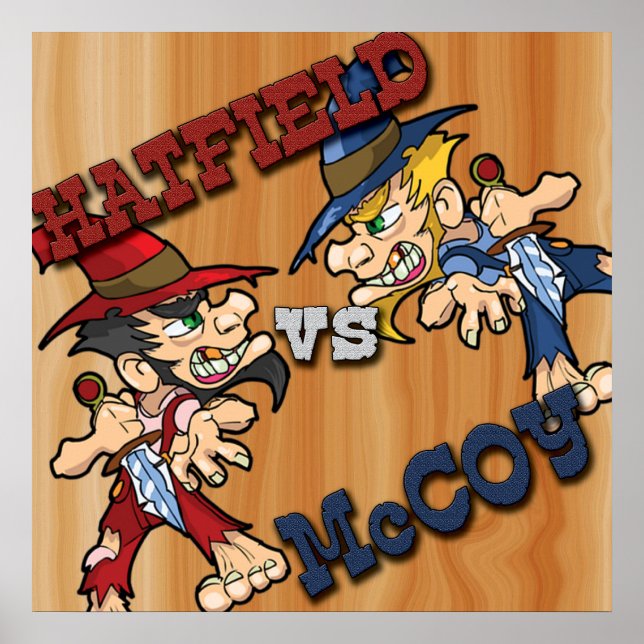 Hatfield vs McCoy Poster (Frente)