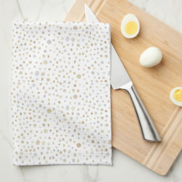 Hattie Confetti Watercolor Dots Kitchen Toalha