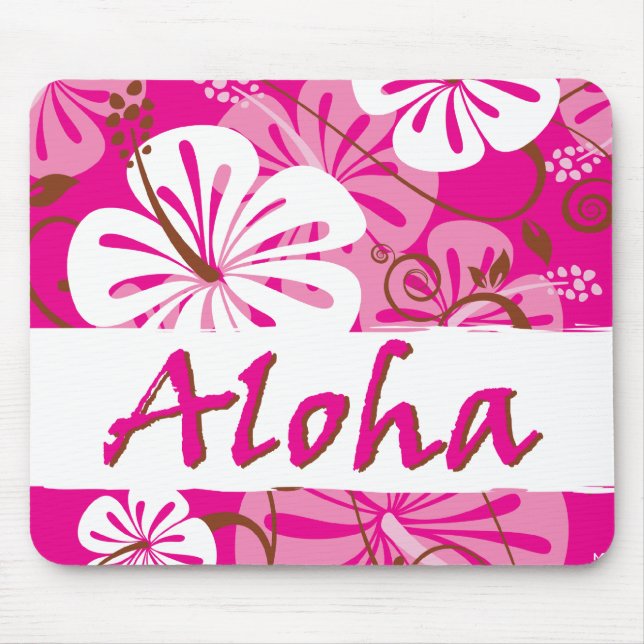 Havaí Aloha Mousepad (Frente)