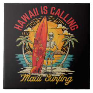 Havaí Está Chamando Vibrações de Surf da Ilha Maui